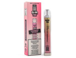 Aroma King Gem 700 puffs 20mg - Strawberry Ice Cream